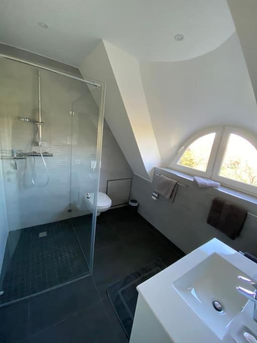 Vila Reetdachhaus Salzhaff Pepelow Exteriér fotografie